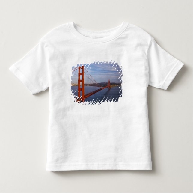 Camiseta De Bebé El puente Golden Gate del Marín (Anverso)