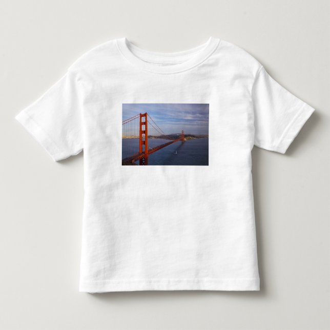 Camiseta De Bebé El puente Golden Gate desde Marin (Anverso)