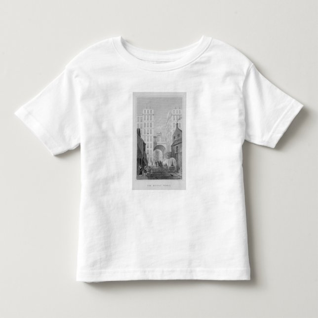 Camiseta De Bebé El puente regente, Edimburgo (Anverso)