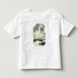 Camiseta De Bebé El puerto, c.1895 (aceite en el panel)
