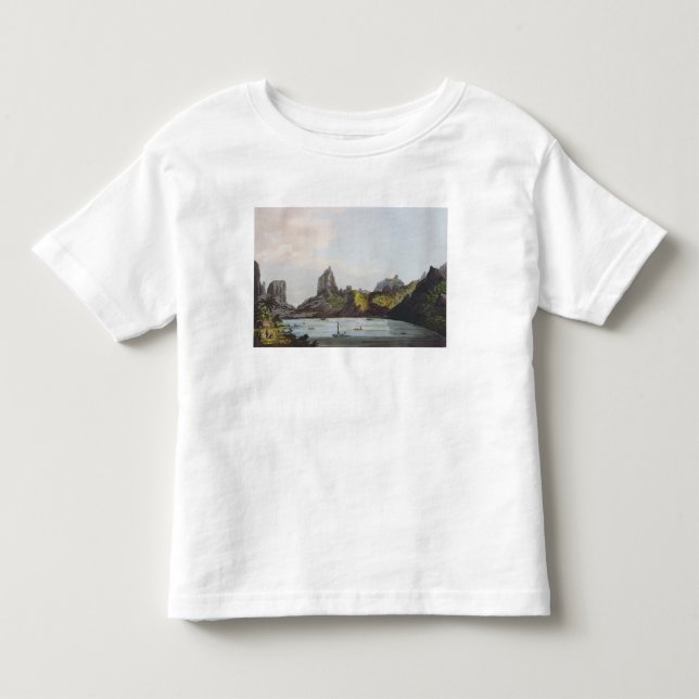 Camiseta De Bebé El puerto de Taloo en la isla de Eimeo (Anverso)