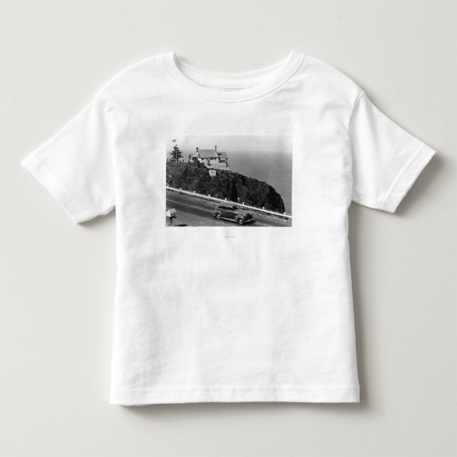 Camiseta De Bebé El puesto de observación en la fotografía de (Anverso)