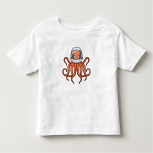 Camiseta De Bebé El pulpo como astronauta