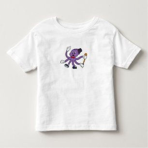 Camiseta De Bebé El pulpo como mago con Gorra