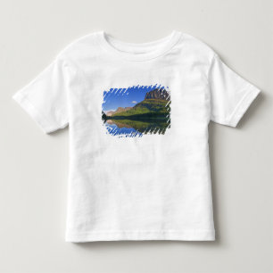 Camiseta De Bebé El punto Grinnel y la montaña Allen se reflejan en
