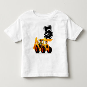 Camiseta De Bebé El quinto cumpleaños del niño personalizado es el 