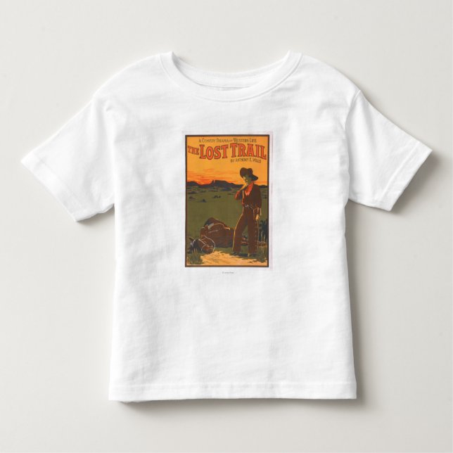 Camiseta De Bebé El rastro perdido - vida occidental del drama de (Anverso)