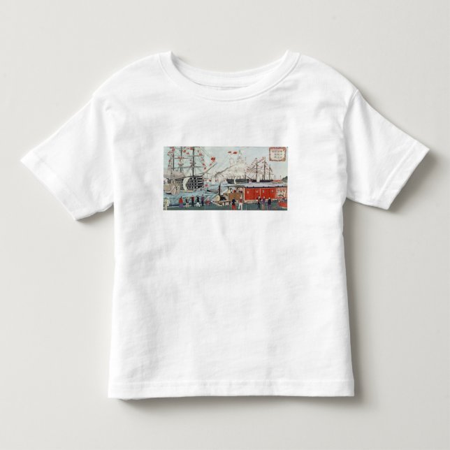 Camiseta De Bebé El regalo de Perry del comodoro de un ferrocarril (Anverso)