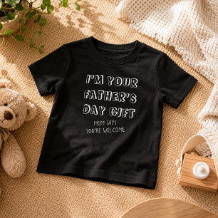 Camiseta De Bebé El regalo del Día del Primer Padre divertido del 
