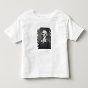 Camiseta De Bebé El retrato de general importante Philip Schuyler,