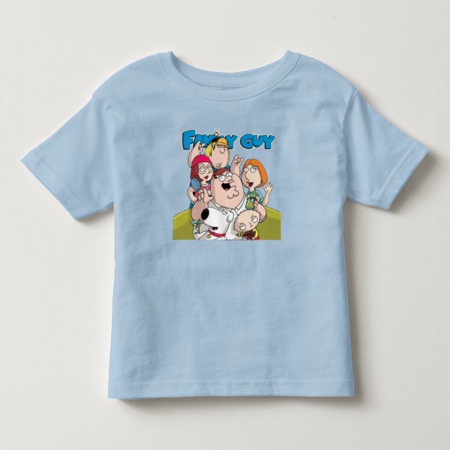 Camiseta De Bebé el rey de la familia (Anverso)