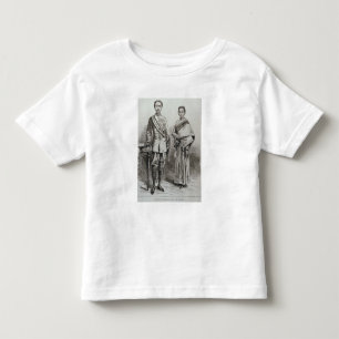 Camiseta De Bebé El rey y la reina de Tailandia