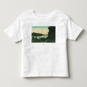 Camiseta De Bebé El río Sacramento SceneColusa, CA