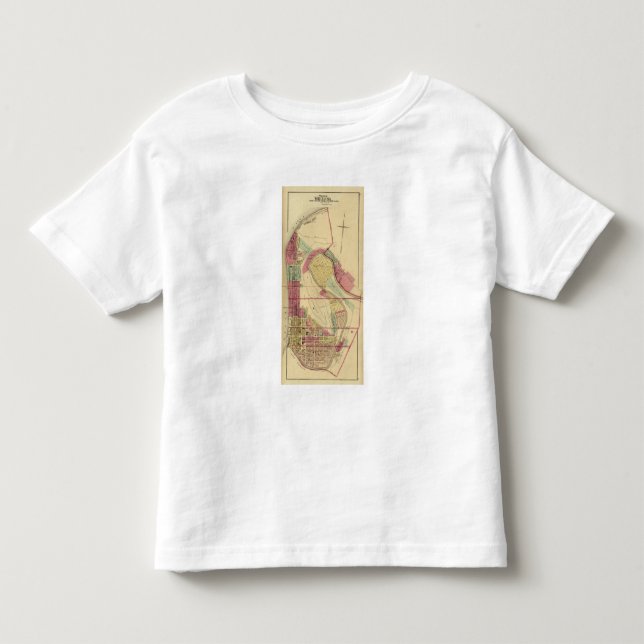 Camiseta De Bebé El rodar del norte (Anverso)