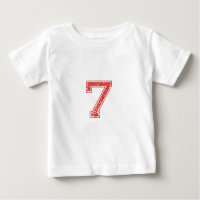 El rojo se divierte Jerzee número 7