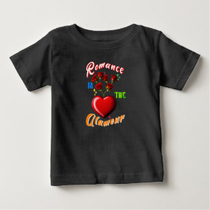 Camiseta De Bebé El romance es el glamour