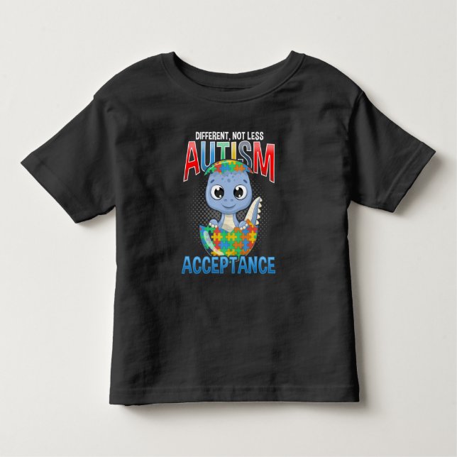 Camiseta De Bebé El rompecabezas del autismo cuece al niño autista  (Anverso)