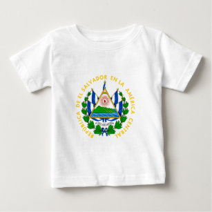 Camiseta De Bebé El Salvador - emblema/bandera/escudo de