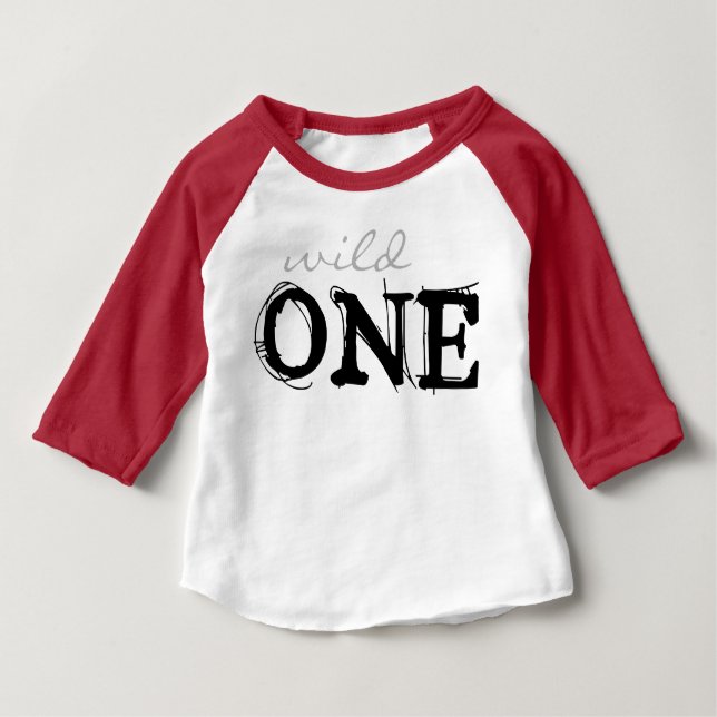 Camiseta De Bebé El salvaje (Anverso)