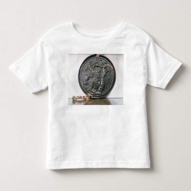 Camiseta De Bebé El sello de rey Charles II (Anverso)