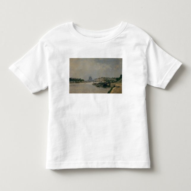 Camiseta De Bebé El Sena del Quai de la Rapee (Anverso)