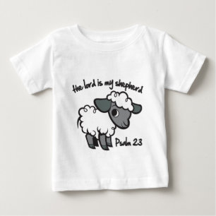 Camiseta De Bebé El señor es mi pastor