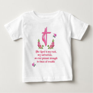 Camiseta De Bebé El Señor es mi roca