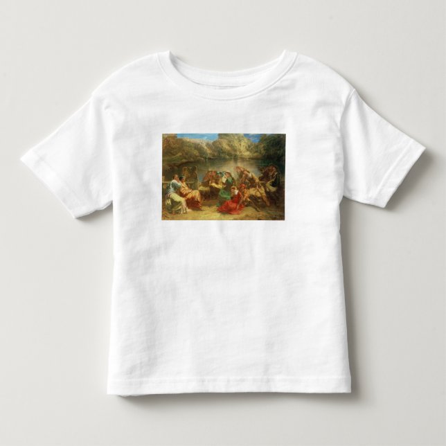 Camiseta De Bebé El séptimo día del Decameron (Anverso)