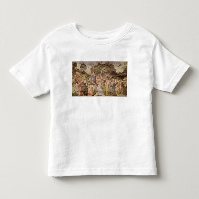 Camiseta De Bebé El sermón de la montaña, del Sistine (Anverso)