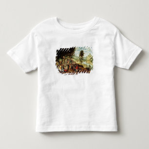 Camiseta De Bebé El sermón de St. John el Bautista, c.1550
