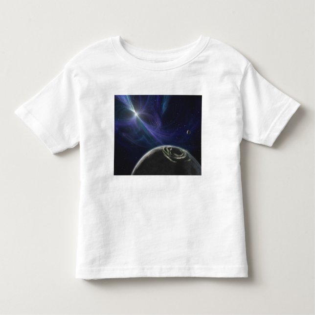 Camiseta De Bebé El sistema del planeta pulsar (Anverso)