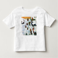 El Sledding y excavación