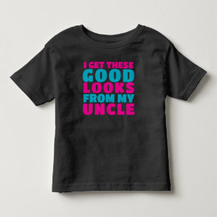 Camiseta De Bebé El sobrino hereda el buen aspecto de su tío