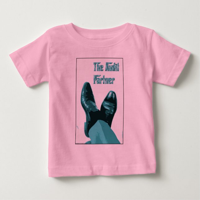Camiseta De Bebé "El socio auditor" (Anverso)