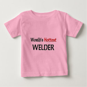 Camiseta De Bebé El soldador más caliente del mundo