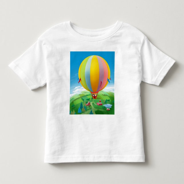 Camiseta De Bebé El soplar en el viento (Anverso)