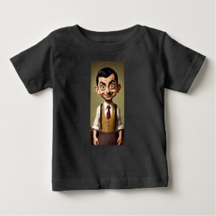 Camiseta De Bebé El Sr. Bean como un Personalizado de bebés aburrid
