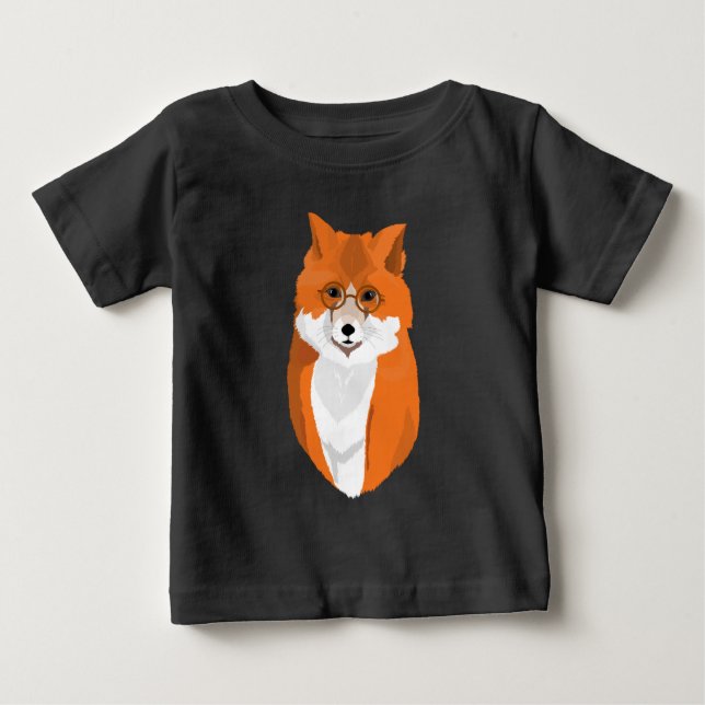 Camiseta De Bebé El Sr. Fox es el lector (Anverso)