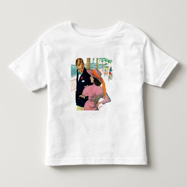 Camiseta De Bebé El Stategy del amor (Anverso)
