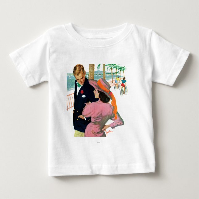 Camiseta De Bebé El Stategy del amor (Anverso)