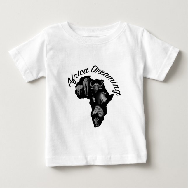 Camiseta De Bebé El sueño de África (Anverso)