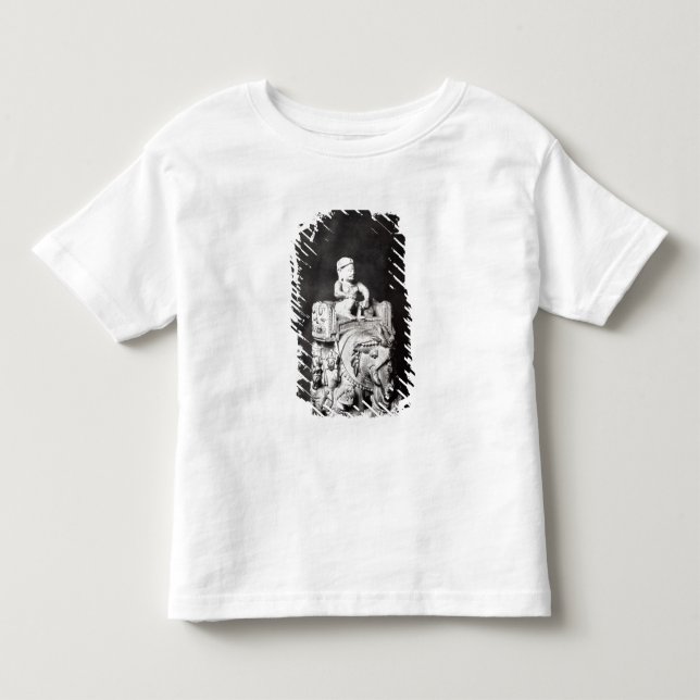 Camiseta De Bebé El tablero de ajedrez de Charlemagne (Anverso)