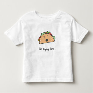 Camiseta De Bebé El taco enojado