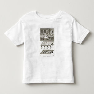 Camiseta De Bebé El taller y las herramientas de un fabricante del