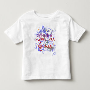 Camiseta De Bebé El té dulce y Jesús