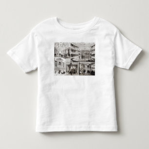 Camiseta De Bebé El teatro del imperio, cuadrado de Leicester