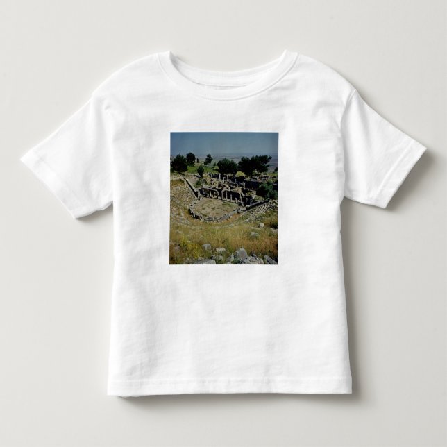 Camiseta De Bebé El teatro griego (Anverso)