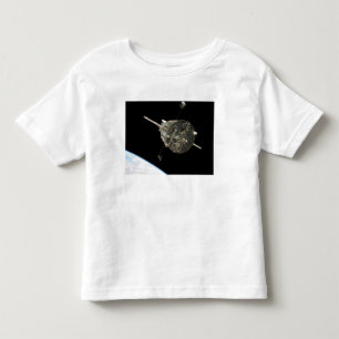 Camiseta De Bebé El telescopio espacial de Hubble en órbita sobre