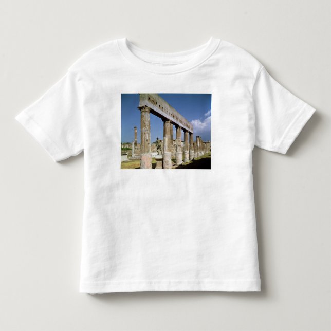 Camiseta De Bebé El templo de Apolo (Anverso)