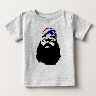Camiseta De Bebé Él tenía una barba natural llena